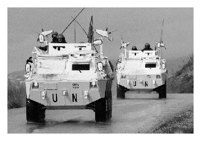 Armored vehicle protection application